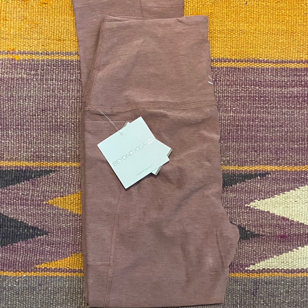 Beyond Yoga Dusty Rose Leggings